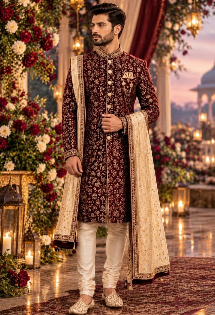 Royal Groom Sherwani